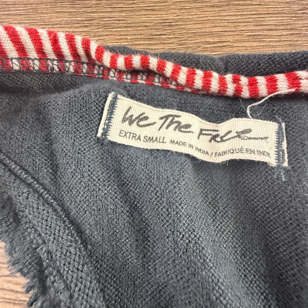 We The Free Heritage Crafted Studded Tank Distressed Size XS Boho Altered - Picture 9 of 12